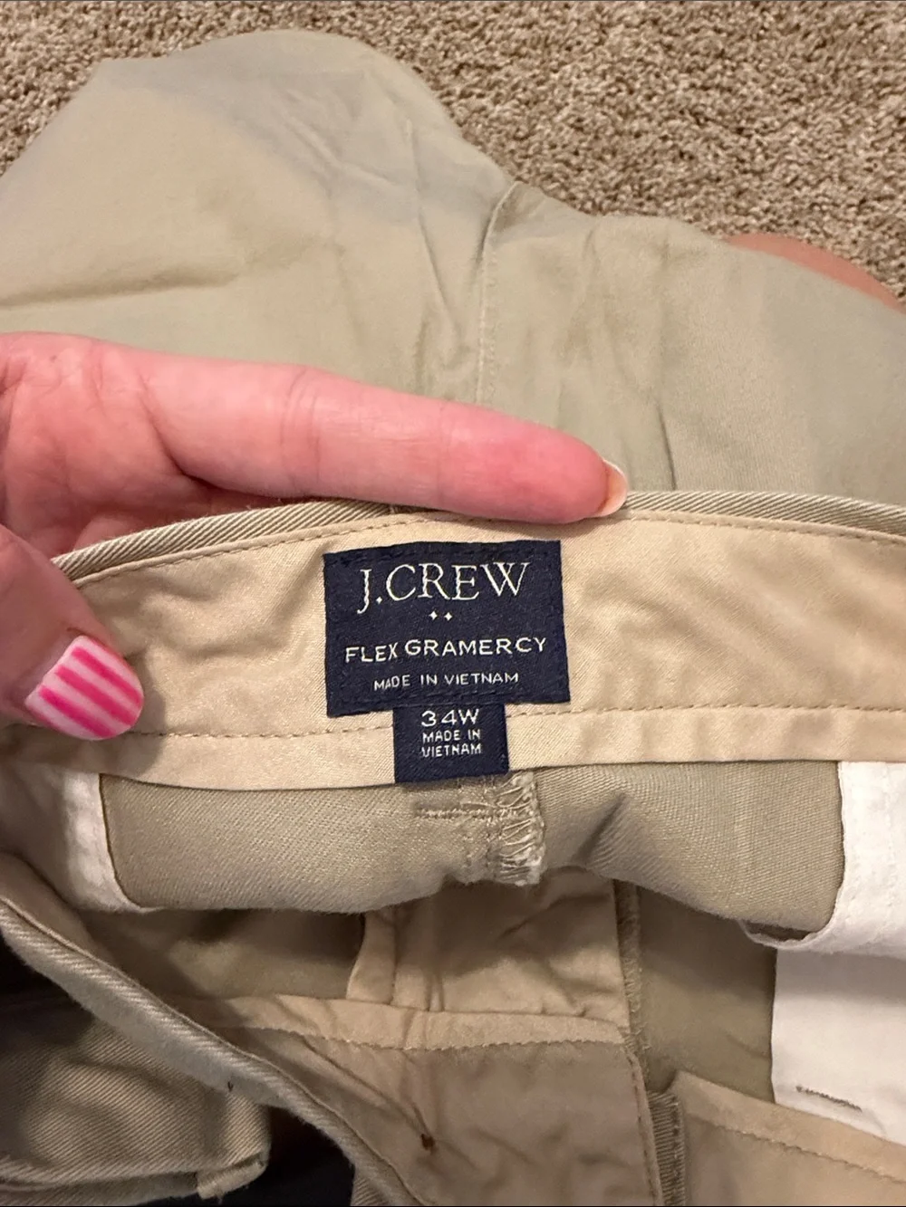 Khaki shorts